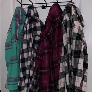 Flannel Button Ups